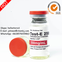 Test-E 250 halbfertiges injizierbares Steroid-flüssiges Testosteron Enanthate 250mg / Ml